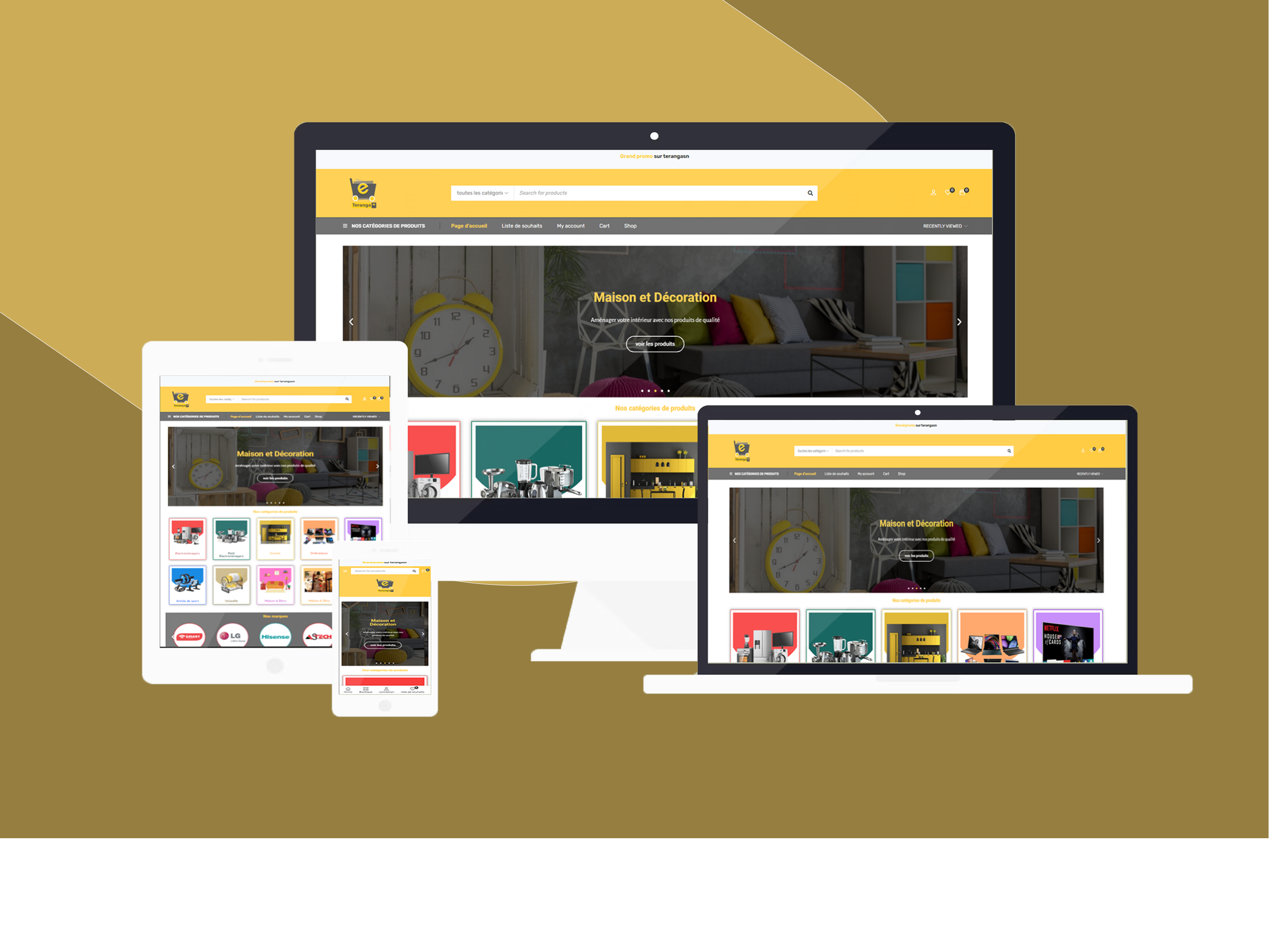 SITEWEB ECOMMERCE : terangasn